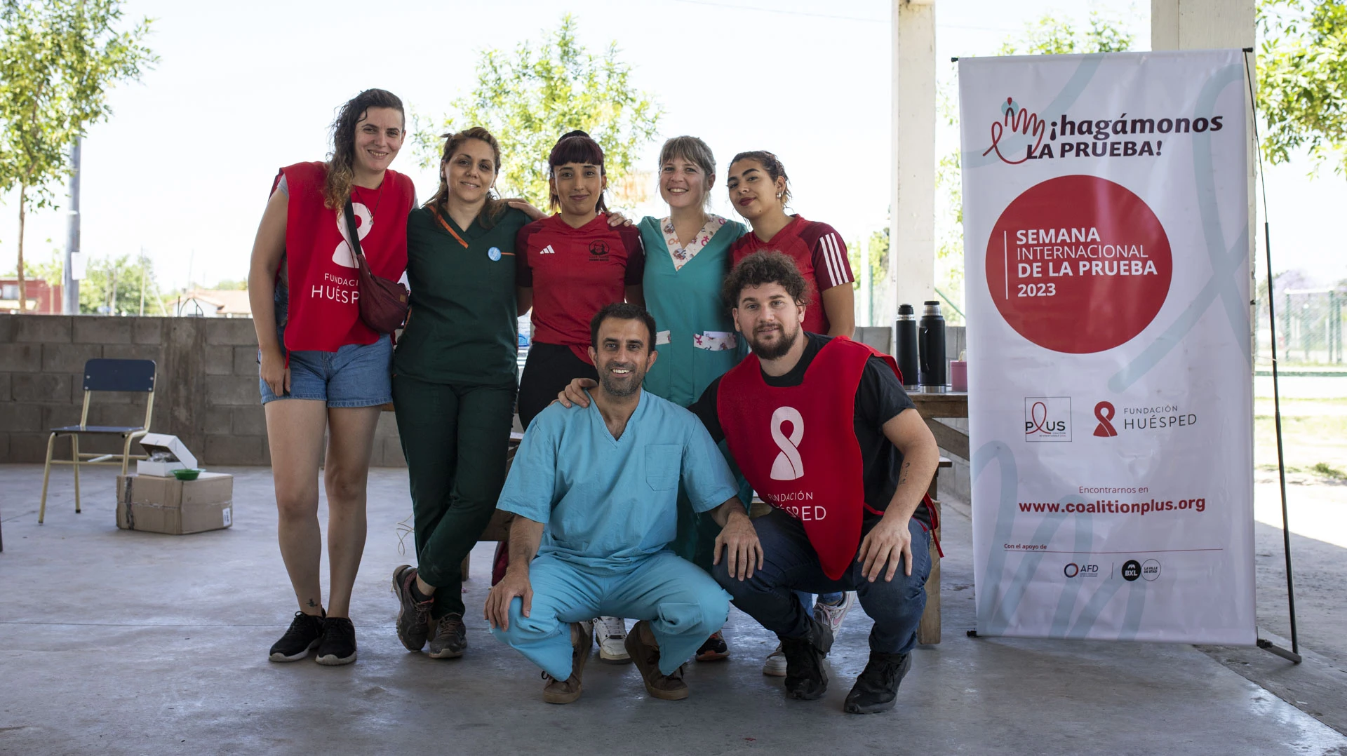  Trabajo territorial de Fundación Huésped